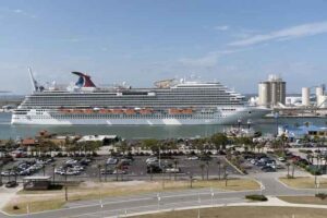 Carnival Cruise Ship at Cruise Port Canaveral