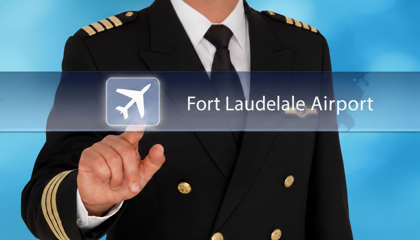 Fort Lauderdale Airport pilot suit Fort Lauderdale Airport pilot suit